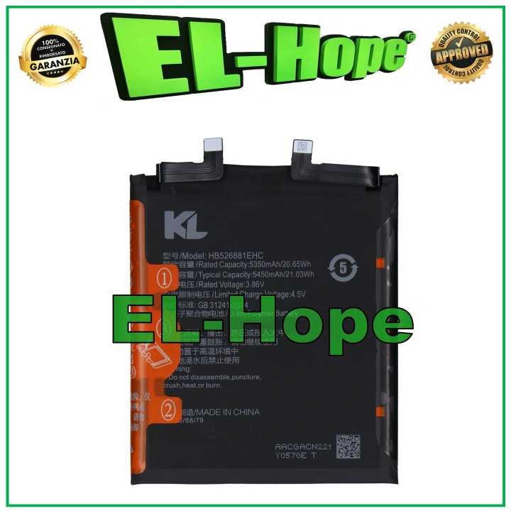 BATTERY HB526881EHC FOR HONOR MAGIC 5 PRO PGT-AN10 N19 5450 mAh EQUAL TO ORIGINAL