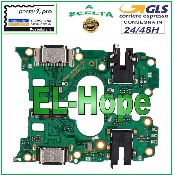 CHARGING CONNECTOR FOR OPPO A96 4G CPH2333 + MICROPHONE CHARGING DOCK TYPE C
