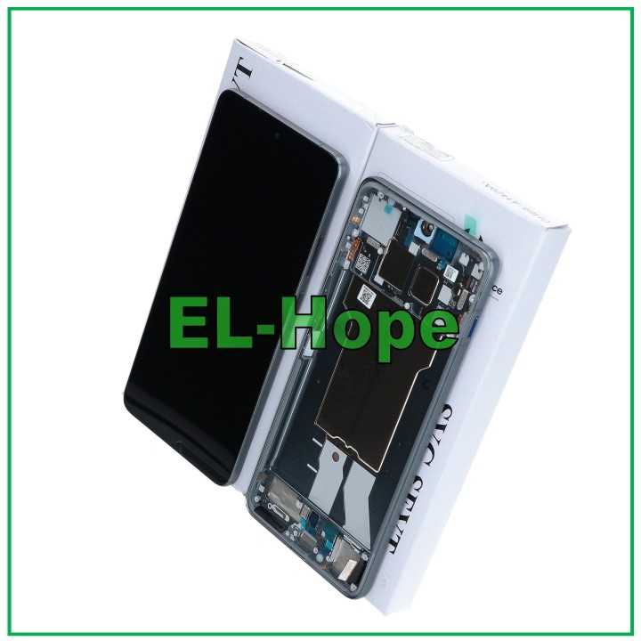ORIGINAL DISPLAY SERVICE MOTOROLA MOTO EDGE 70 XT2601 TOUCH FRAME GRAY