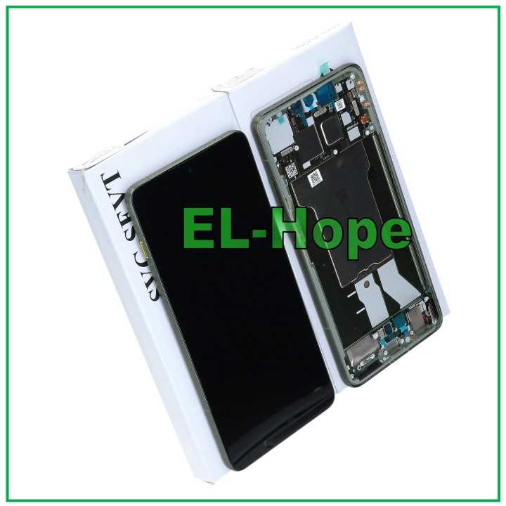 ORIGINAL SERVICE DISPLAY MOTOROLA MOTO EDGE 70 XT2601 TOUCH FRAME BRONZE GREEN