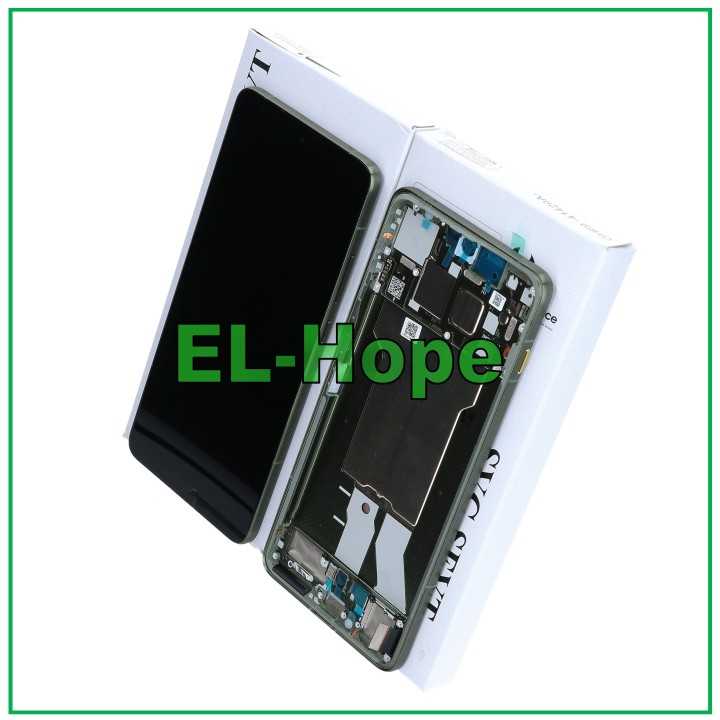 ORIGINAL SERVICE DISPLAY MOTOROLA MOTO EDGE 70 XT2601 TOUCH FRAME BRONZE GREEN