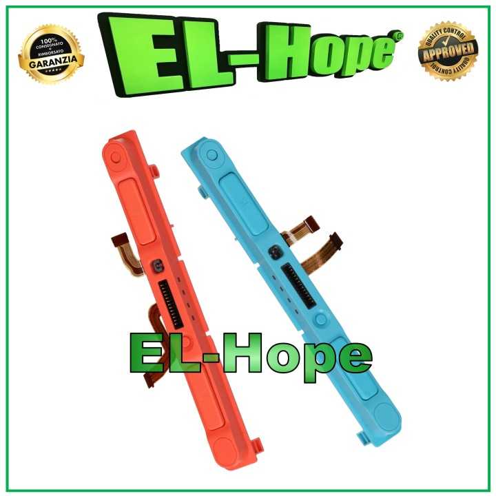 Pair of Side Rails for Joy-Con Controller Charging Slots for Nintendo Switch 2