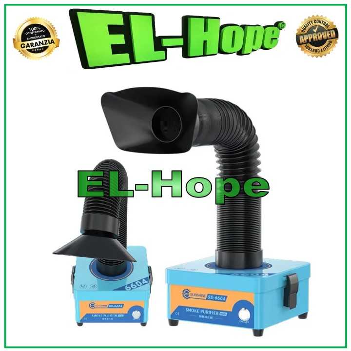 SUNSHINE SS-6604 MINI SMOKE EXTRACTOR SMOKE EXTRACTOR WELDING FUME EXTRACTOR