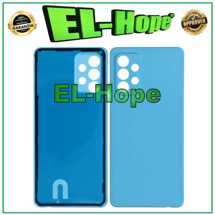 Battery Cover for Samsung Galaxy A52S SM-A528 Back Case Blue