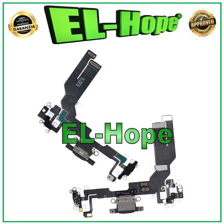 IPHONE 17E CHARGING CONNECTOR MICROPHONE ANTENNA DOCK CHARGING FLAT BLACK